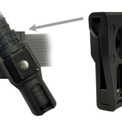 Alternative view of ESP Telescopic Hardened Baton 21" with Pouch - Black