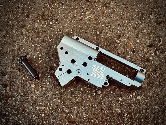 RetroArms CNC Gearbox V2 QSC, 8mm - Black OD-A-6392 asgbox.pl RetroArms CNC Gearbox V2 QSC, 8mm - Black