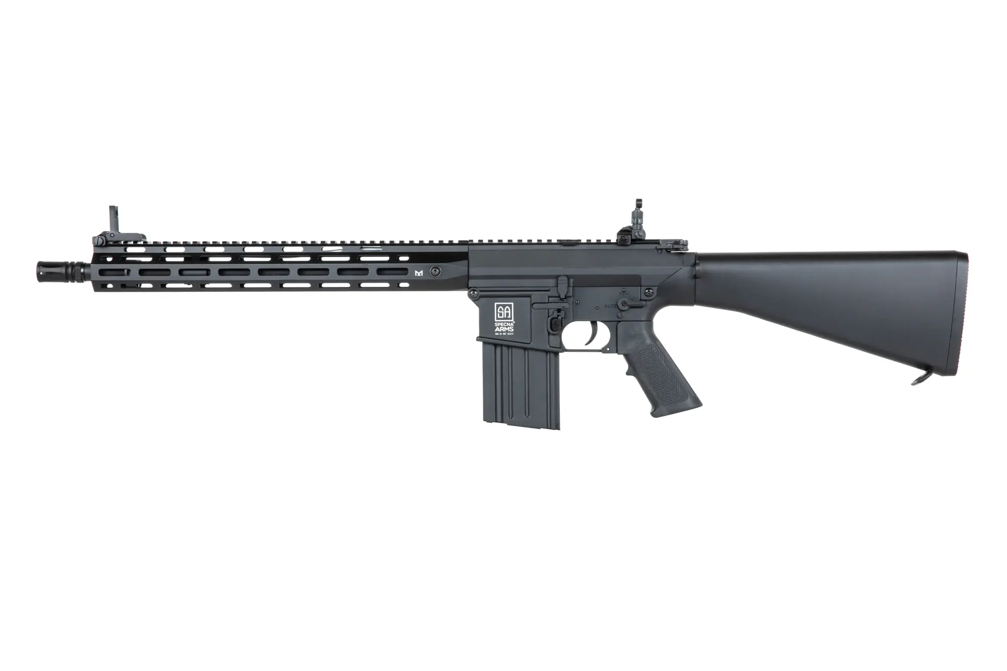 SA SR25 M-LOK Fixed Stock (SA-E38 Edge(TM) Kestrel(TM) ETU) - Black OD-A-SPARMS295-BK asgbox.pl SA SR25 M-LOK Fixed Stock (SA-E38 Edge(TM) Kestrel(TM) ETU) - Black