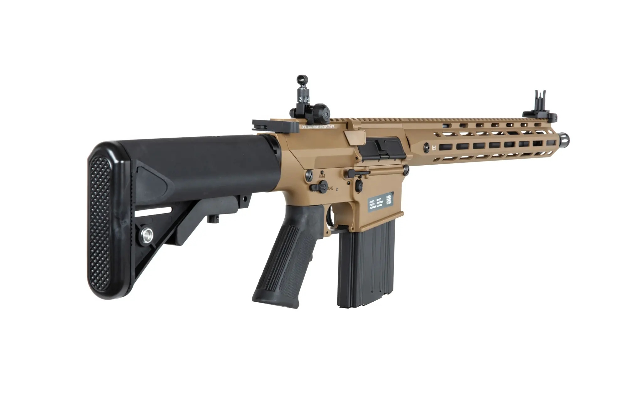 SA SR25 M-LOK (SA-E35 Edge(TM) Kestrel(TM) ETU) - Black / Tan OD-A-SPARMS292-TAN asgbox.pl SA SR25 M-LOK (SA-E35 Edge(TM) Kestrel(TM) ETU) - Black / Tan - obrazek 5