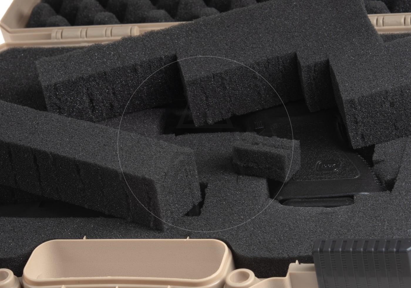 Nimrod Transport Pistol Case, 31x27x7.5 cm (PnP) - Tan OD-A-NIM12-DE asgbox.pl Nimrod Transport Pistol Case, 31x27x7.5 cm (PnP) - Tan - obrazek 5