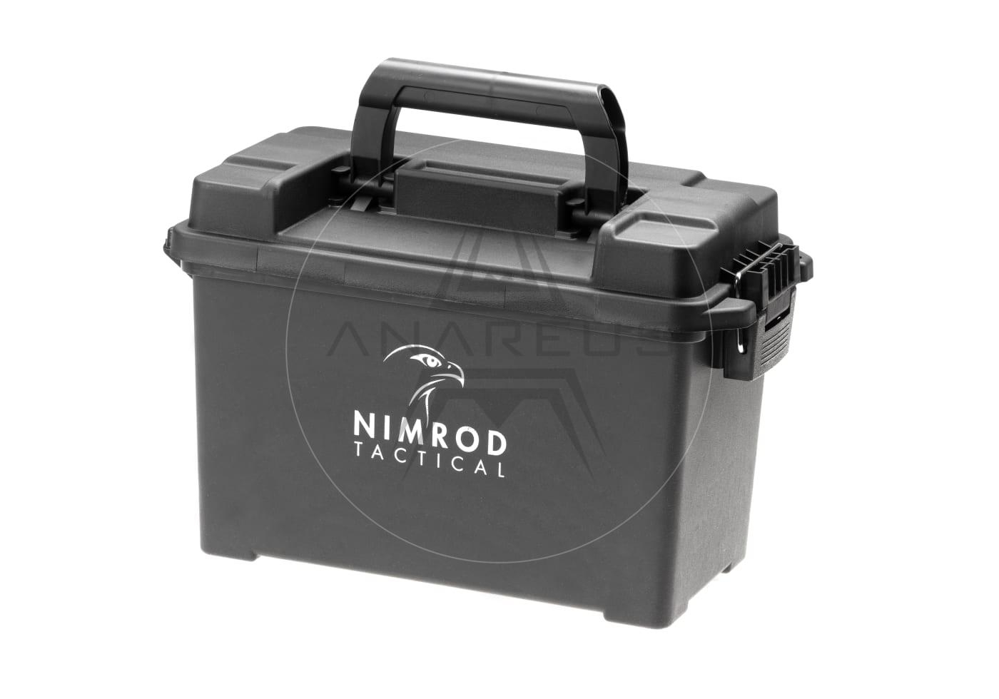 Nimrod Ammo Box 34 x 18 x 22 cm (Large) - Black OD-A-NIM10 asgbox.pl Nimrod Ammo Box 34 x 18 x 22 cm (Large) - Black