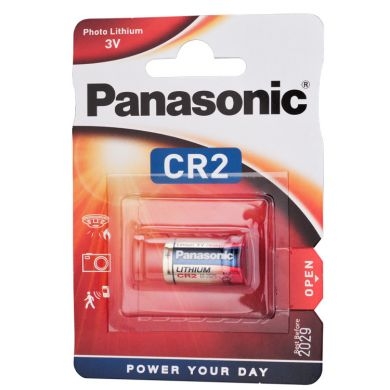 Alternative view of Panasonic CR2 Lithium Power Battery, 3V - 1 Piece