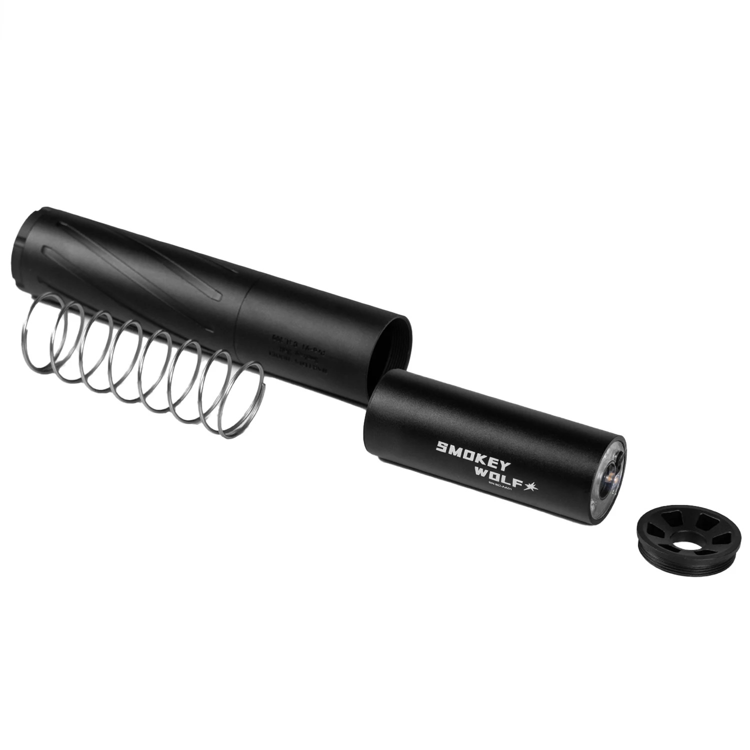 Novritsch Smokey Wolf Tracer Unit Suppressor 165x35 mm - Black OD-A-NOVRITSCH230 asgbox.pl Novritsch Smokey Wolf Tracer Unit Suppressor 165x35 mm - Black - obrazek 4