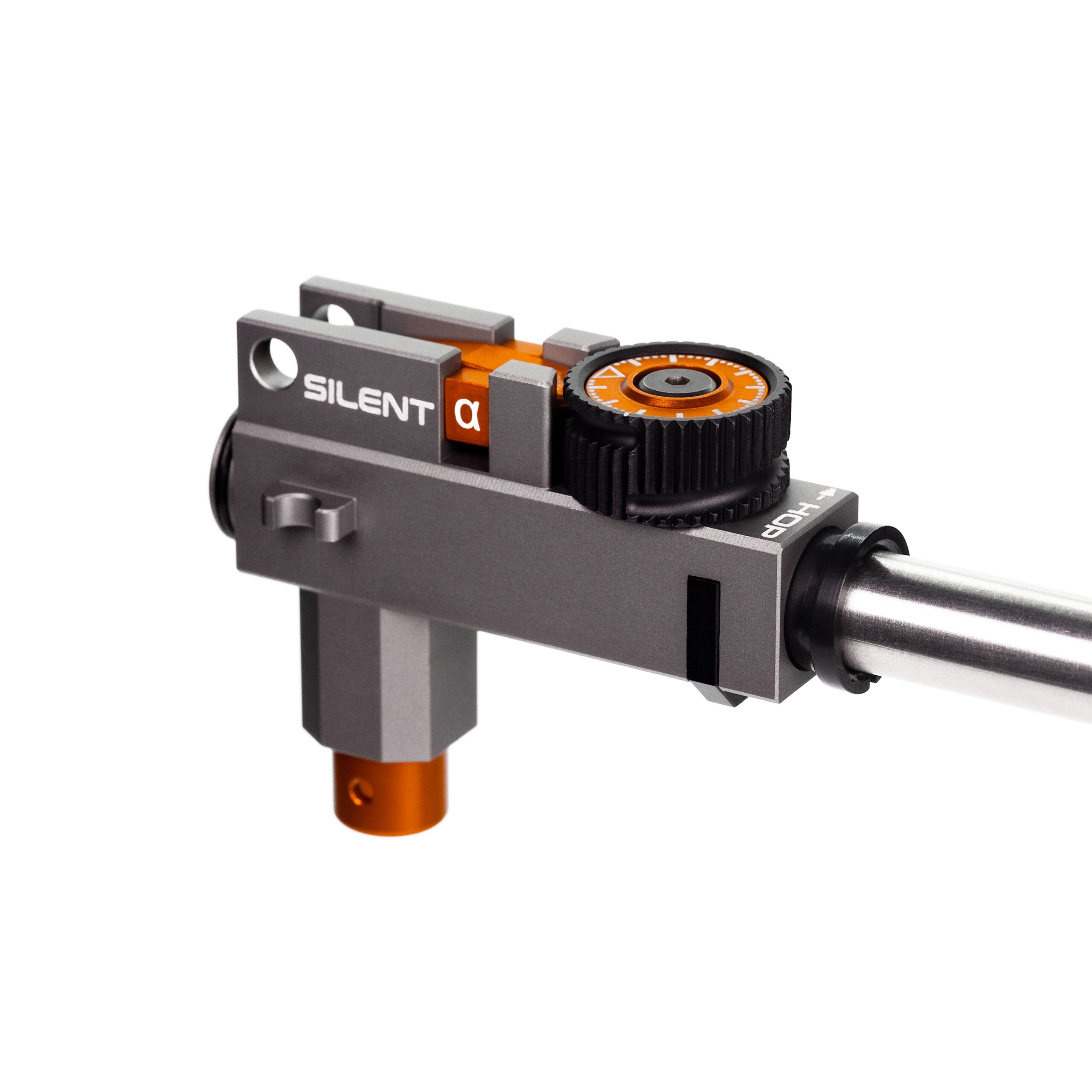 Silent Industries AEG / HPA AK ALPHA CNC Hop-up Chamber - Grey OD-A-SI-AK-ALPHA asgbox.pl Silent Industries AEG / HPA AK ALPHA CNC Hop-up Chamber - Grey - obrazek 2