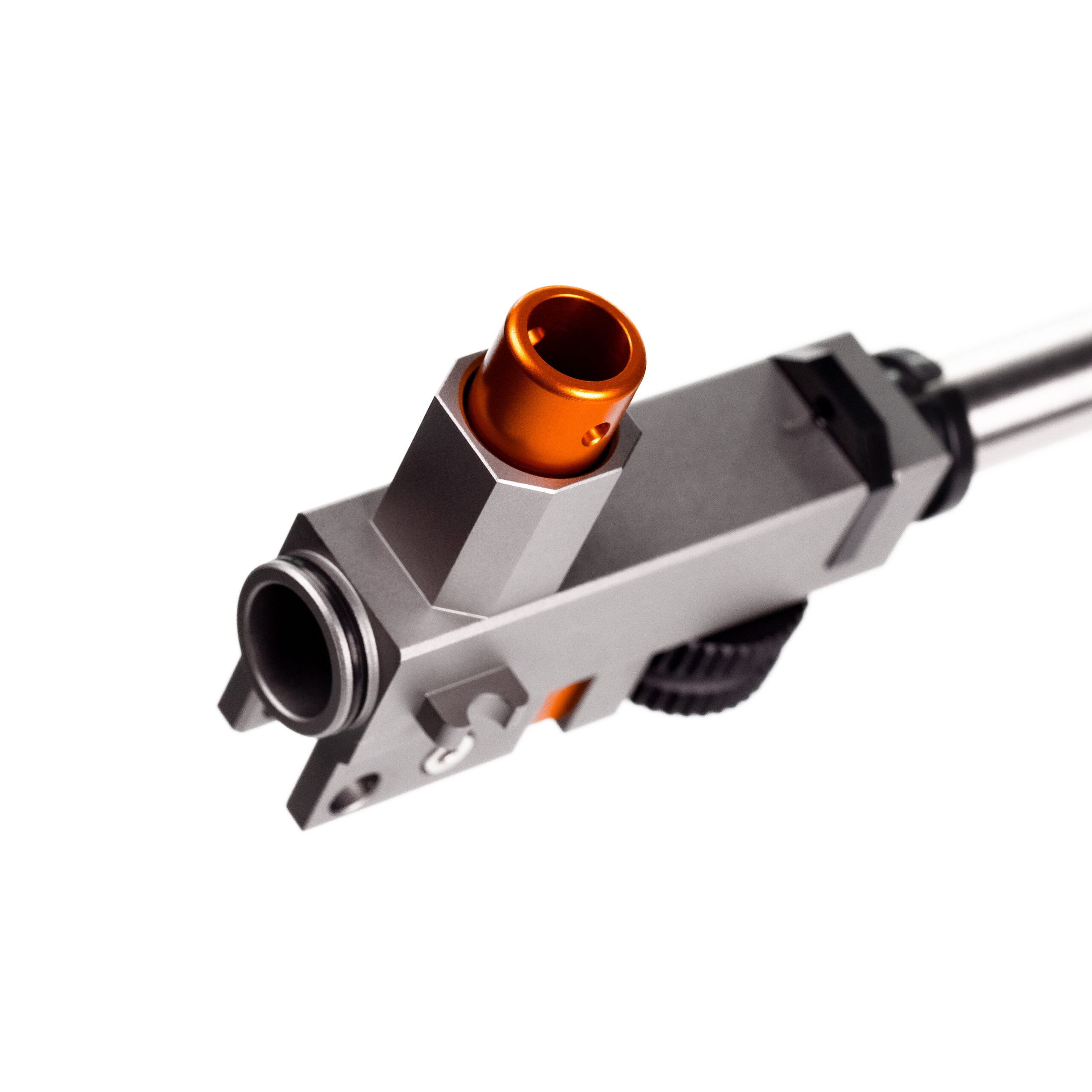 Silent Industries AEG / HPA AK ALPHA CNC Hop-up Chamber - Grey OD-A-SI-AK-ALPHA asgbox.pl Silent Industries AEG / HPA AK ALPHA CNC Hop-up Chamber - Grey - obrazek 4