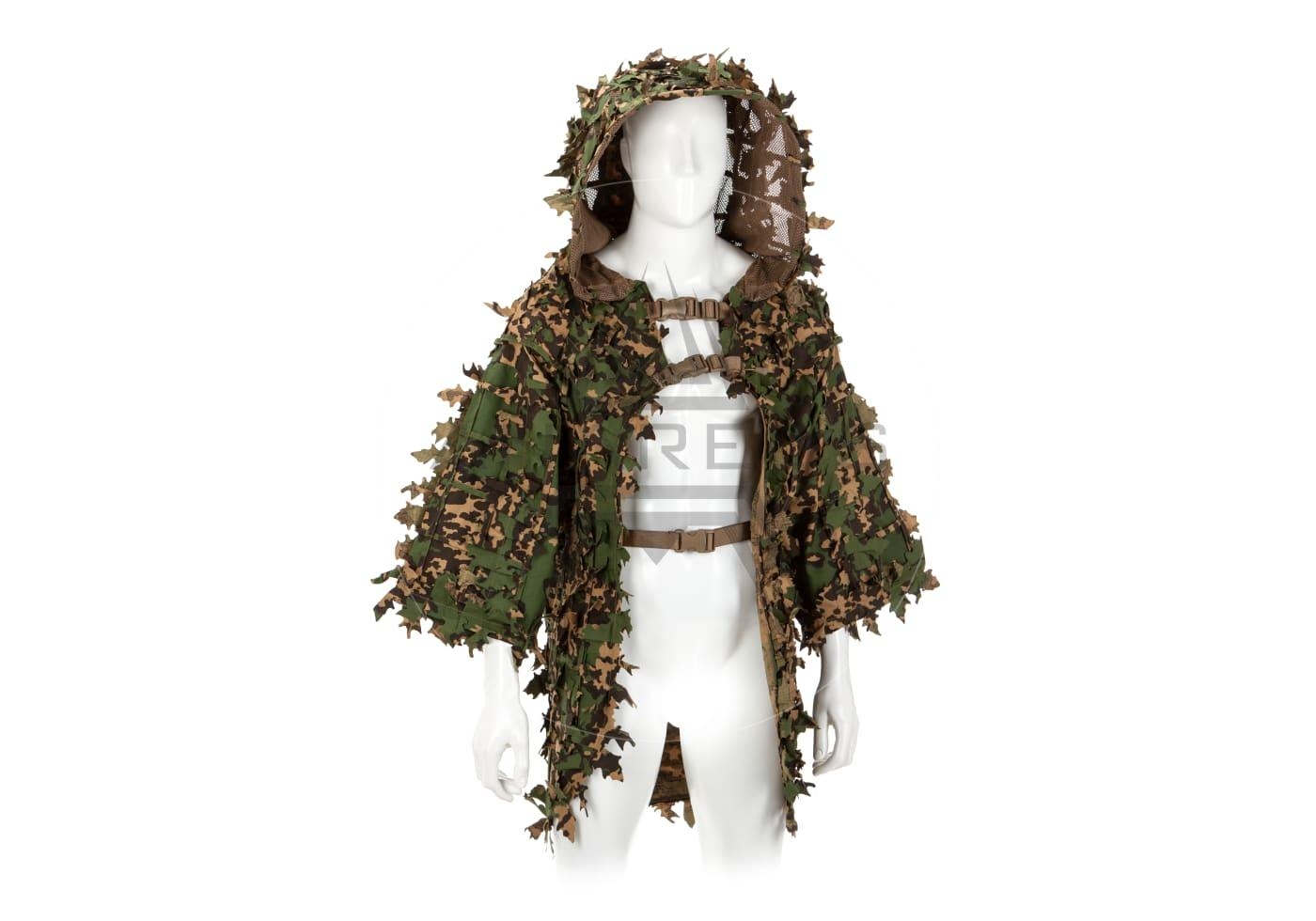 Invader Gear Ghillie Base Leaf Camouflage Suit - Partizan OD-A-INVDG19-PAR asgbox.pl Invader Gear Ghillie Base Leaf Camouflage Suit - Partizan - obrazek 2