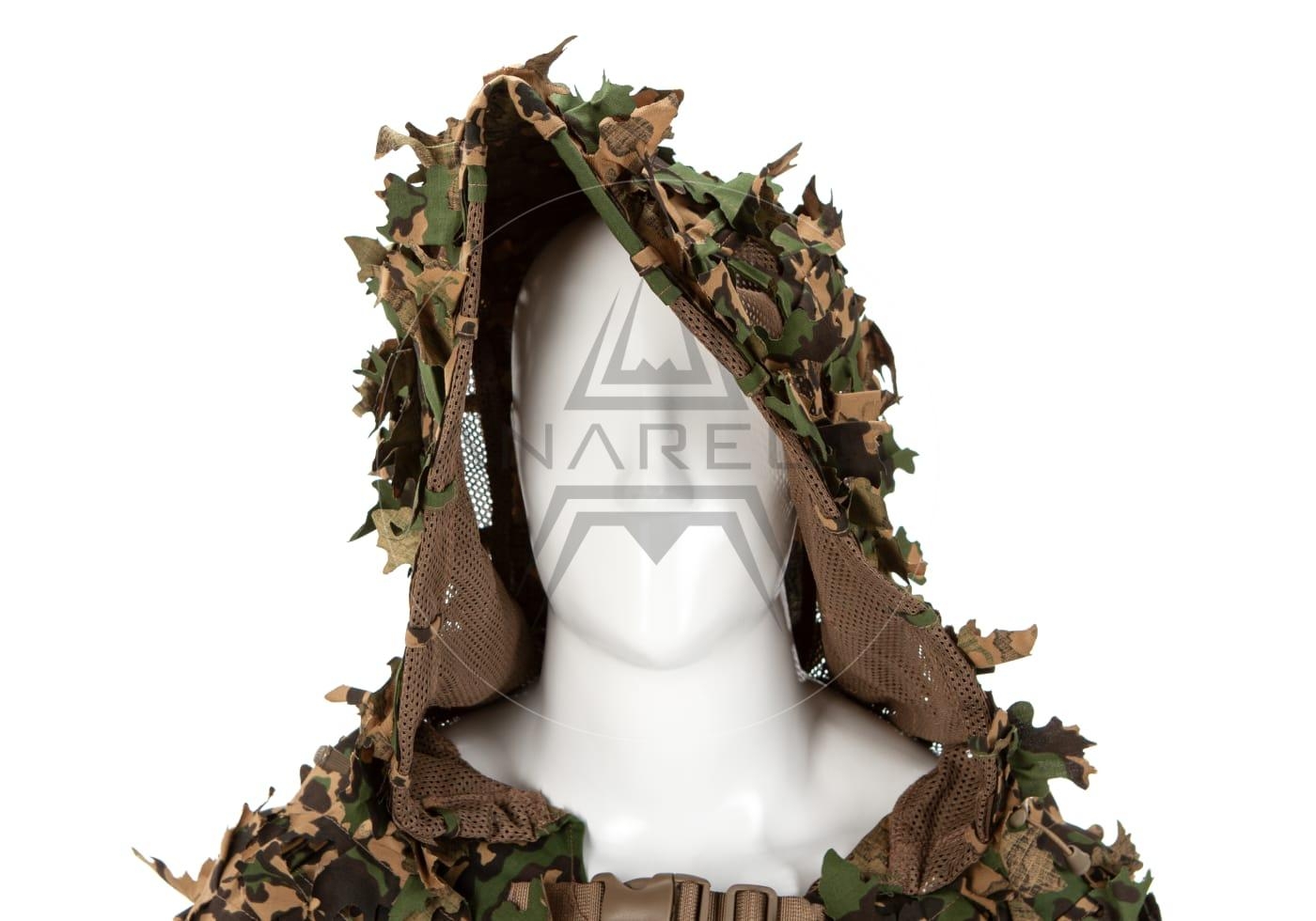 Invader Gear Ghillie Base Leaf Camouflage Suit - Partizan OD-A-INVDG19-PAR asgbox.pl Invader Gear Ghillie Base Leaf Camouflage Suit - Partizan - obrazek 4