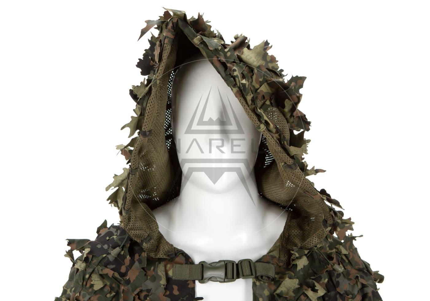 Invader Gear Ghillie Base Leaf Camouflage Suit - Flecktarn OD-A-INVDG19-FL asgbox.pl Invader Gear Ghillie Base Leaf Camouflage Suit - Flecktarn - obrazek 4