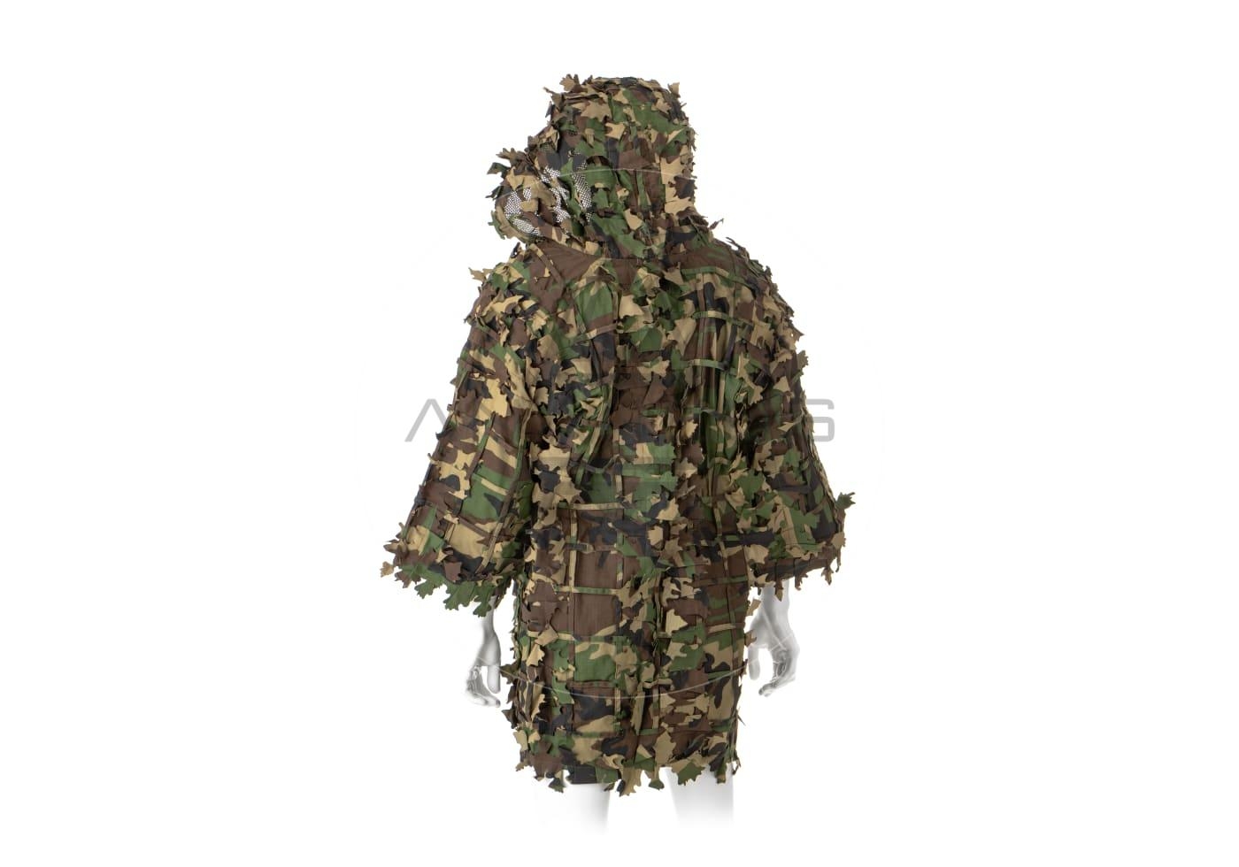Invader Gear Ghillie Base Leaf Camouflage Suit - Woodland OD-A-INVDG19-WD asgbox.pl Invader Gear Ghillie Base Leaf Camouflage Suit - Woodland
