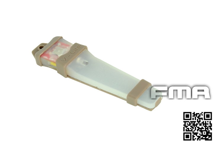 FMA V-LITE Tactical Position Marker, Tan Case - Red OD-A-TB330 asgbox.pl FMA V-LITE Tactical Position Marker, Tan Case - Red - obrazek 2