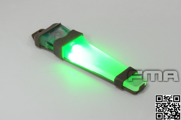 FMA V-LITE Tactical Position Marker, Tan Case - Green OD-A-TB331 asgbox.pl FMA V-LITE Tactical Position Marker, Tan Case - Green