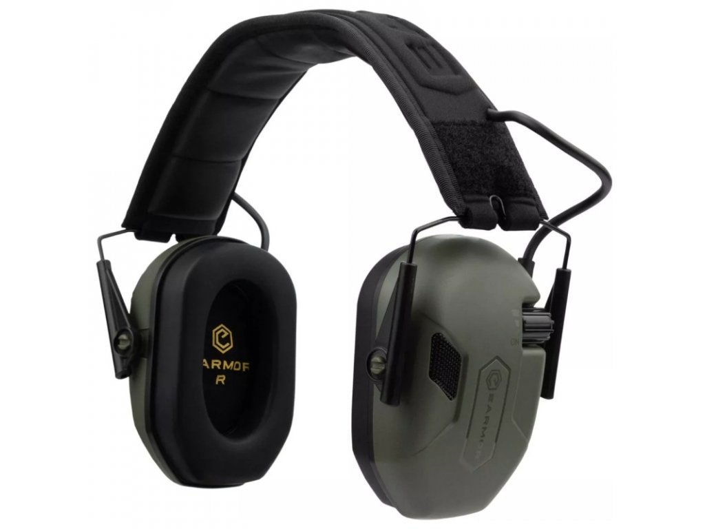 EARMOR M300A Electronic Hearing Protector - Green OD-A-M300A-FG asgbox.pl EARMOR M300A Electronic Hearing Protector - Green