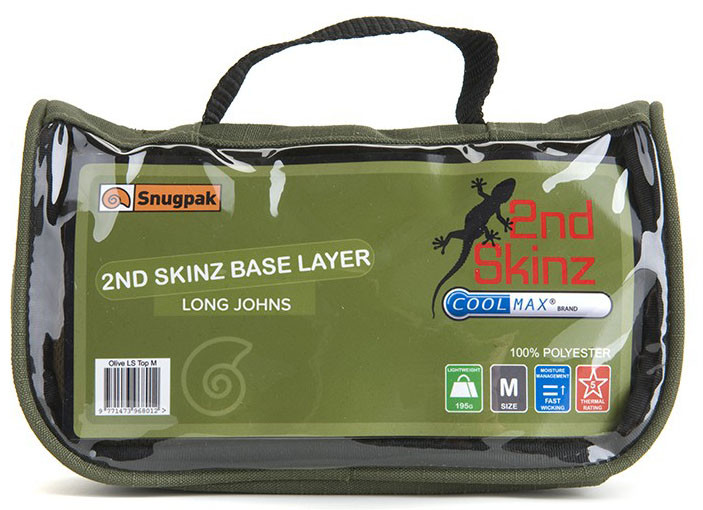 SNUGPAK 2nd Skinz Coolmax Long Sleeve Top, olive, size S OD-A-SNUGPAK042 asgbox.pl SNUGPAK 2nd Skinz Coolmax Long Sleeve Top, olive, size S - obrazek 2