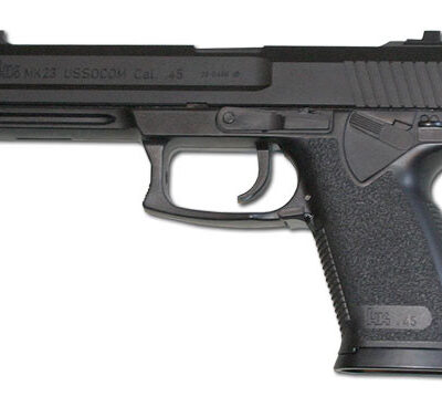 TM Spring Powered Pistol MK23 SOCOM (no markings) - Black