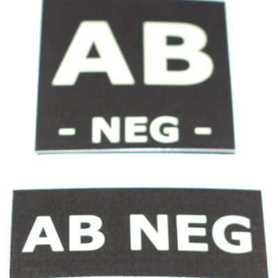 Proud Blood Type Patch AB Neg