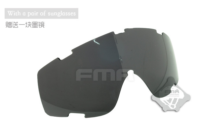 FMA SI Tactical Ballistic Goggle (2 Visors) - Tan OD-A-TB422 asgbox.pl FMA SI Tactical Ballistic Goggle (2 Visors) - Tan - obrazek 3