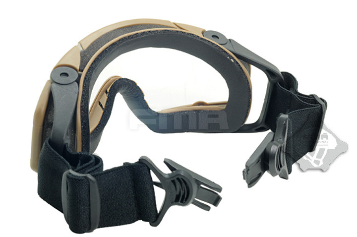 FMA SI Tactical Ballistic Goggle (2 Visors), Helmet Mount - Tan OD-A-TB424 asgbox.pl FMA SI Tactical Ballistic Goggle (2 Visors), Helmet Mount - Tan - obrazek 3