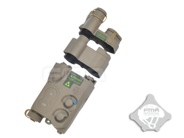 FMA AN/PEQ-16 Dummy Battery Box - Tan OD-A-TB966-DE asgbox.pl FMA AN/PEQ-16 Dummy Battery Box - Tan - obrazek 2