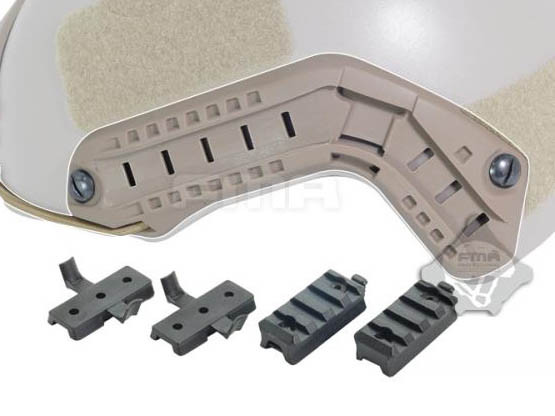 FMA OPS FAST Helmet Guide Side Rail - Tan OD-A-tb292 asgbox.pl FMA OPS FAST Helmet Guide Side Rail - Tan