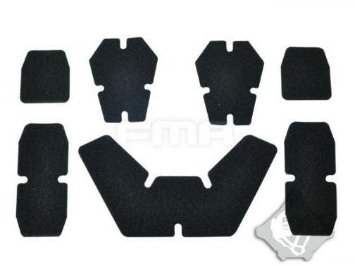 FMA Adhesive VELCRO Panels on Helmet, type CP - Black OD-A-TB961-BK asgbox.pl FMA Adhesive VELCRO Panels on Helmet, type CP - Black