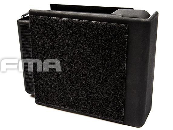 FMA Automatically Jacketed MOLLE Pistol Pouch for 4 Magazines - Black OD-A-TB1205-BK asgbox.pl FMA Automatically Jacketed MOLLE Pistol Pouch for 4 Magazines - Black