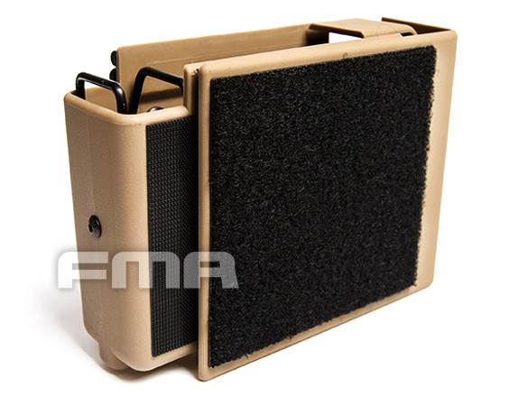 FMA Automatically Jacketed MOLLE Pistol Pouch for 4 Magazines - Tan OD-A-TB1205-DE asgbox.pl FMA Automatically Jacketed MOLLE Pistol Pouch for 4 Magazines - Tan