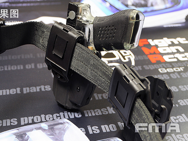 FMA Universal Belt Holster GLS 579, Right Hand - Black OD-A-TB1188-BK asgbox.pl FMA Universal Belt Holster GLS 579, Right Hand - Black - obrazek 4