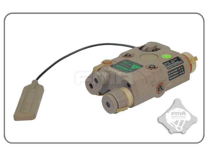 FMA AN/PEQ15 LA-5 Upgrade Version (LED Flashlight, Green / IR Laser) - Tan OD-A-TB0069 asgbox.pl FMA AN/PEQ15 LA-5 Upgrade Version (LED Flashlight, Green / IR Laser) - Tan - obrazek 3