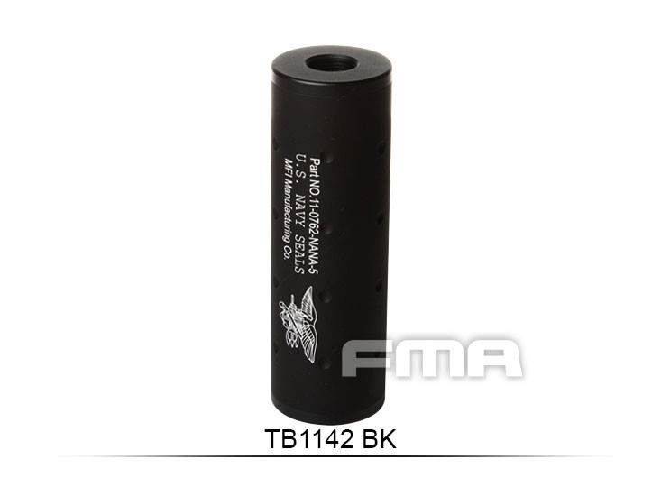 FMA U.S. Navy Seals Type Silencer 35x107 mm - Black OD-A-TB1142-BK asgbox.pl FMA U.S. Navy Seals Type Silencer 35x107 mm - Black - obrazek 2