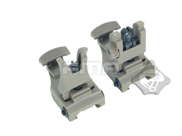 FMA 71L Folding Polymer Sights - Tan OD-A-TB277 asgbox.pl FMA 71L Folding Polymer Sights - Tan - obrazek 2