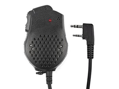 Mikrofonogruszka dual microphone / speaker for Baofeng UV-82 kenwood 2-pin BAOF014 asgbox.pl Mikrofonogruszka dual microphone / speaker for Baofeng UV-82 kenwood 2-pin