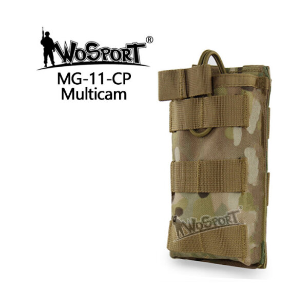 WST MOLLE Open Single M4 / AR15 Magazine Pouch – MC
