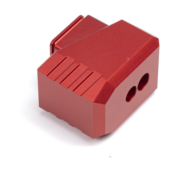 Novritsch SSP18 CNC Enlarged Magbase Plate - Red