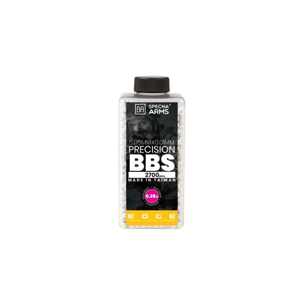 SA EDGE ULTRA(TM) Pellets 0.28g, 2700 BBs (Bottle) - White