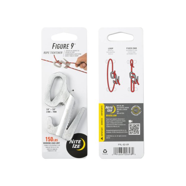 Figure 9(R) Rope Tightener, silver - large