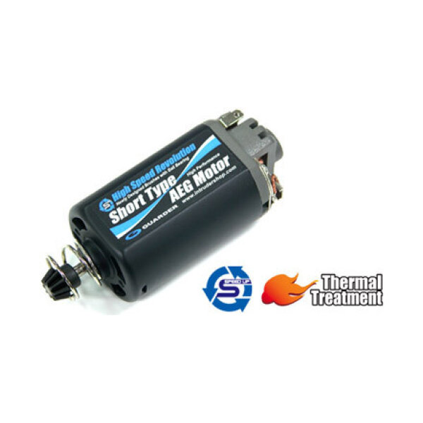 High Speed Revolution Short Type Motor