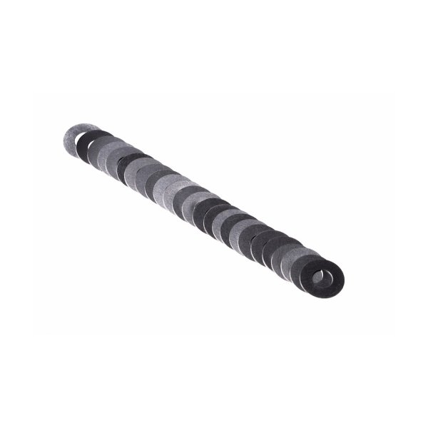 INOX  Shim set 0,1mm - Ø4mm - 25pcs