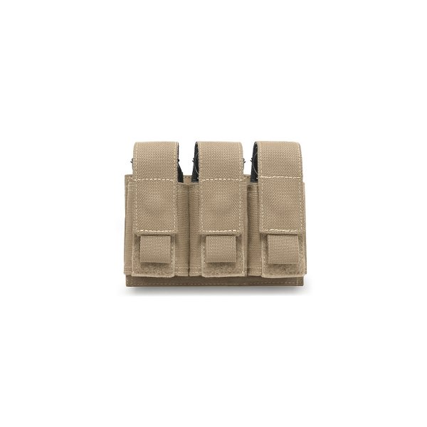 WAS Triple 40mm MOLLE Grenade Pouch - Coyote