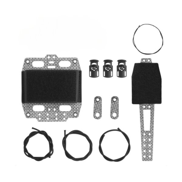 WST NVG Battery Helmet Pouch, VELCRO Mount – Black