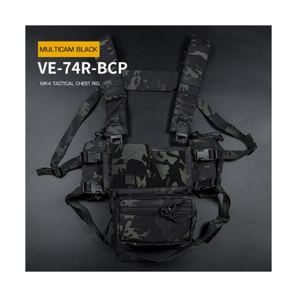 WST Tactical Micro Chest Rig MK4 – MC Black
