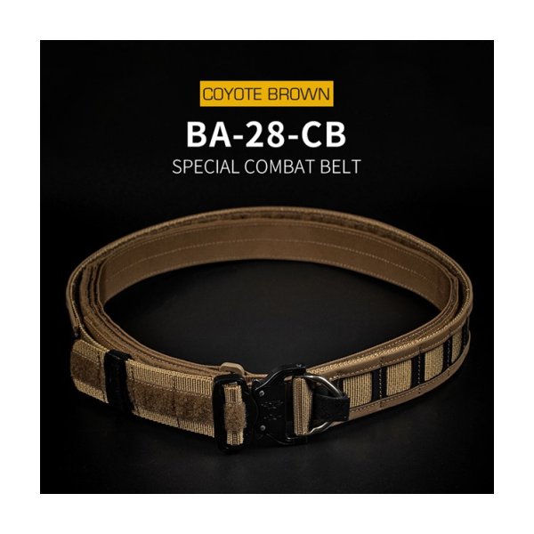 WST SPECIAL COMBAT MOLLE Tactical Belt – Coyote