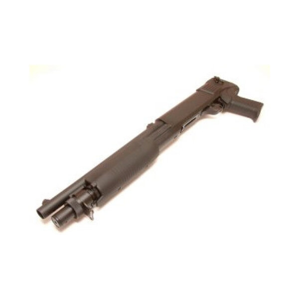 TM Spring Shotgun M3 SUPER 90 Shorty, 3 Shots - Black