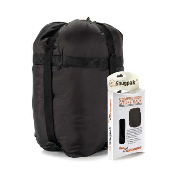 Compression Stuff Sack XL 43x50cm - BLACK