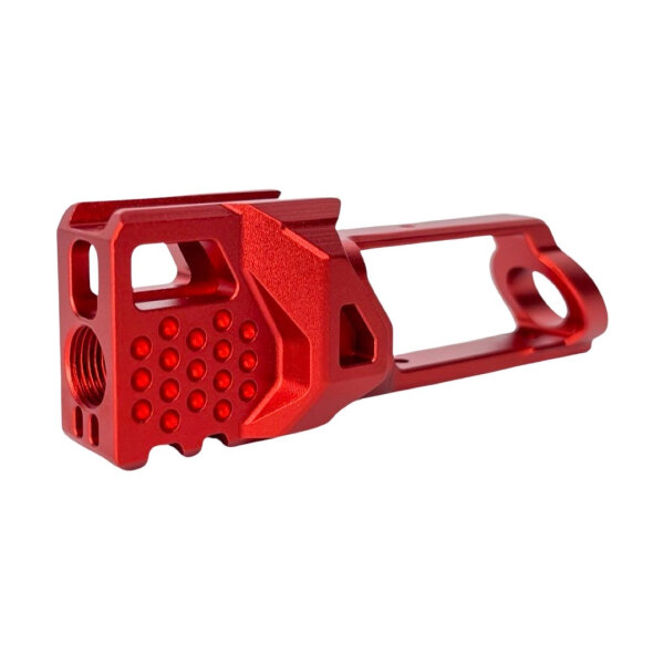 CTM Long FUKU-2 CNC Upper Set Compensator for AAP-01 - Red