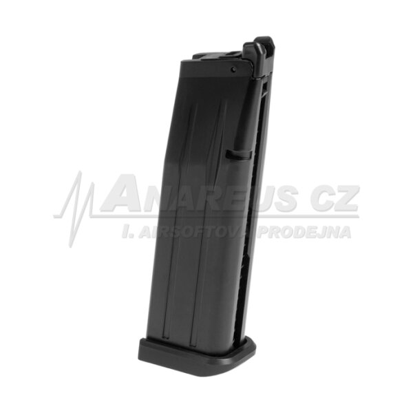 WE Gas Magazine for WE Hi-Capa GBB, 31 BBs - Black