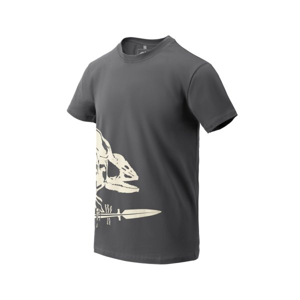 HELIKON T-Shirt Full Body Skeleton - Grey