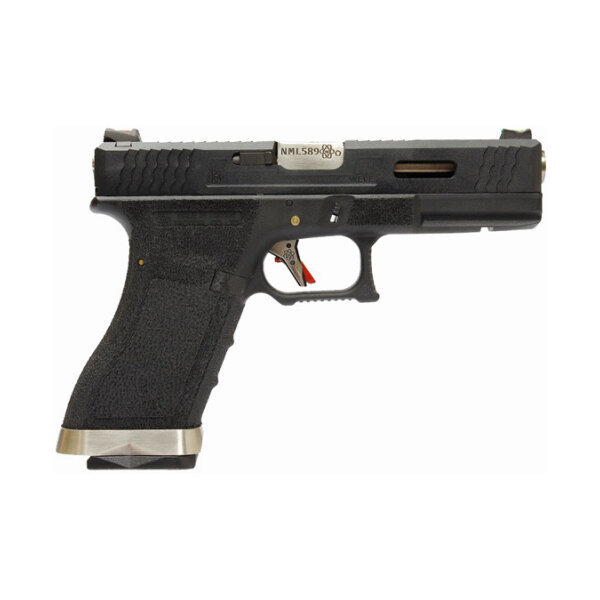 WE GBB Gas Pistol R17 Gen4 T5 Custom - Black