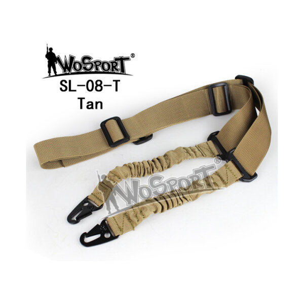 WST BUNGEE Tactical 2-Point Sling – Tan