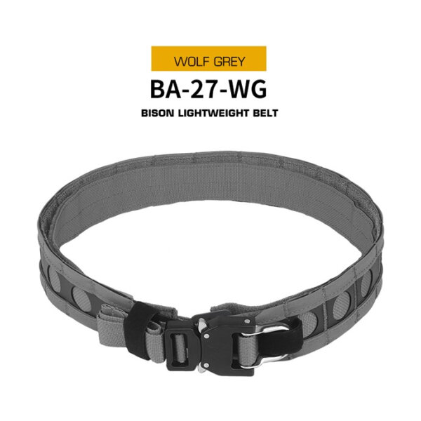 WST BISON MOLLE Tactical Belt – Grey